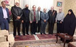 تجلیل از خانواده شهید مبارزه موادمخدر در همدان