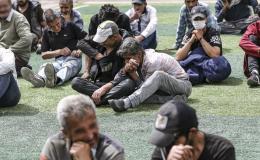 جمع آوری 216 معتاد متجاهر در قم