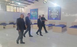 بازدید فرماندار شهرستان از کمپ ماده ۱۶