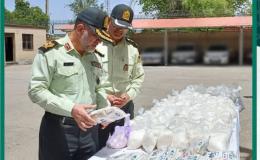 کشف ۱۰۸ کیلوگرم محموله سنگین شیشه و هروئین در همدان