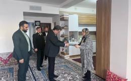 تجلیل از خانواده شهید مبارزه با موادمخدر در غرب استان تهران
