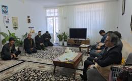 دیدار با خانواده معظم شهید مبارزه با مواد مخدر شهرستان گناباد
