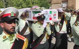 پیکر پاک شهید فراجا در یاسوج تشییع شد