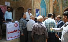 ارائه خدمات پیشگیری، مشاوره ای و درمانی رایگان به نمازگزاران مسجد جامع سنندج