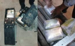 کشف مواد مخدر جاسازی شده در کاور باطری یک کامیون در گمرک آستارا