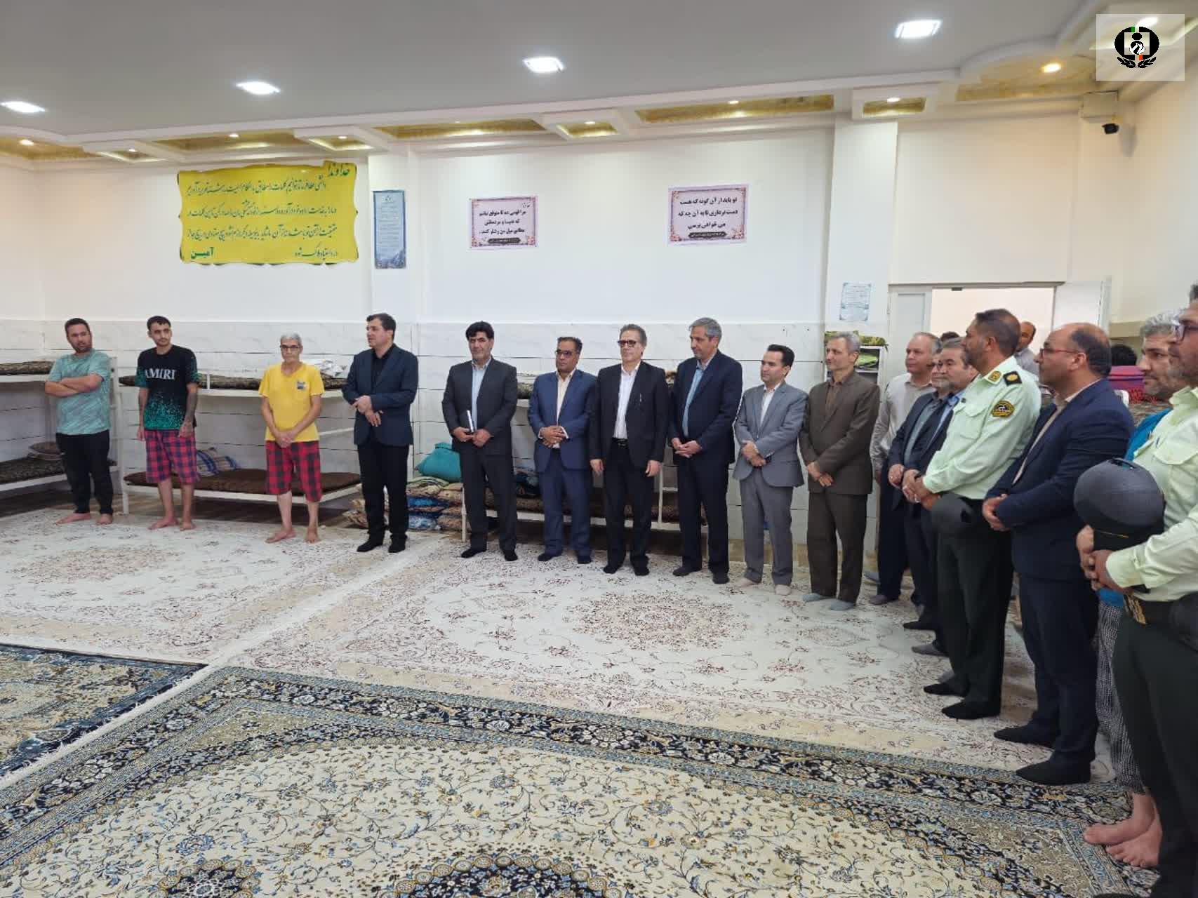بازدید معاون استاندار خراسان رضوی از کمپ ماده 16 همیاران رهایی