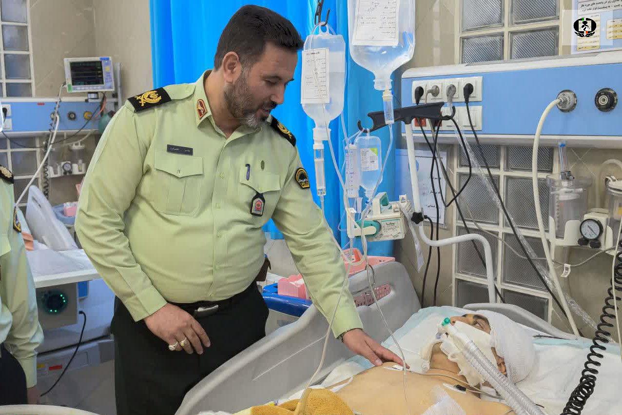 مامور مبارزه با مواد مخدر ساوجی حین مقابله با قاچاقچیان مجروح شد