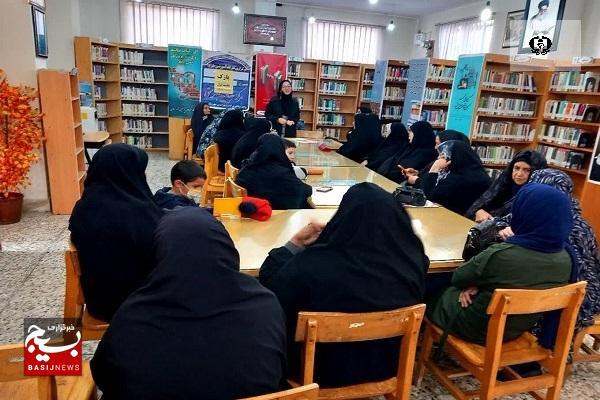 اجرای طرح پیشگیری از اعتیاد بانوان در کتابخانه پاکبین آورزمان