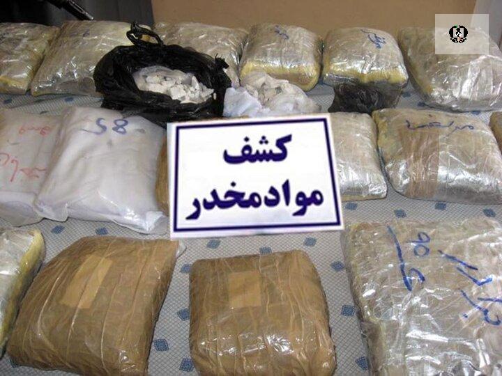 کشف ۴۰۰ کیلوگرم مواد مخدر در جنوب شرق