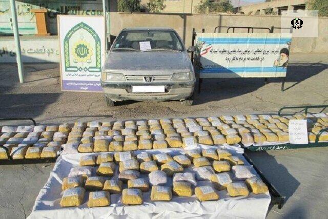 کشف بیش از ۵۹۰۰ کیلوگرم انواع مواد مخدر در استان قم