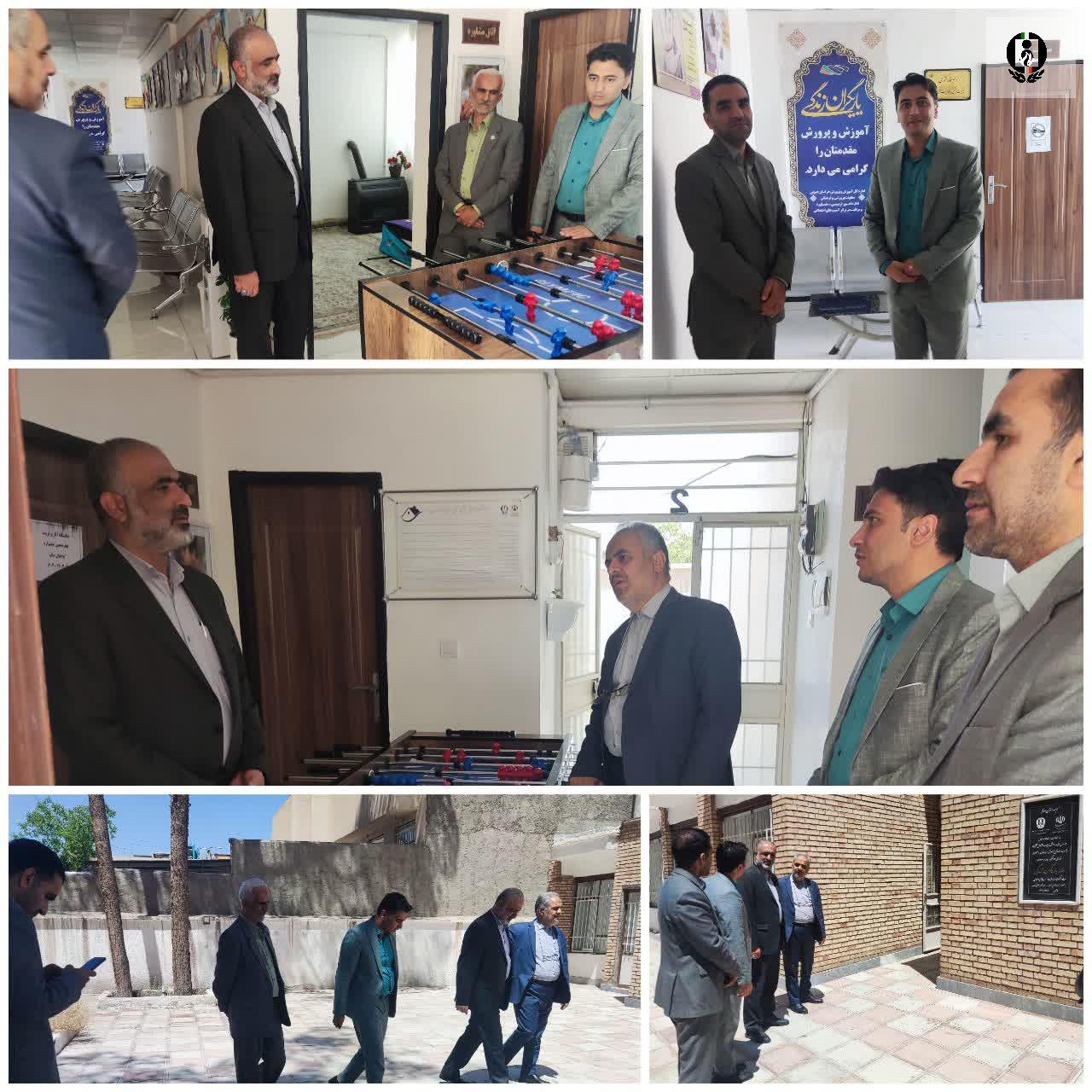 بازدید دبیر شورای هماهنگی از خانه یاریگران زندگی در مرکز استان خراسان جنوبی