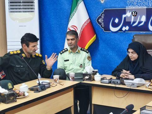 پیشگیری اعتیاد محور گفتگوهای جلسه شورای دهیاران بخش مرکزی ورامین