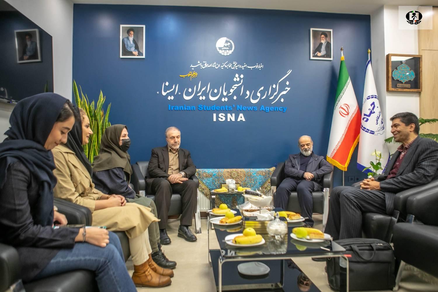 بازدید نماینده رئیس&zwnj;جمهور و دبیرکل ستاد مبارزه با موادمخدر از خبرگزاری ایسنا + تصاویر