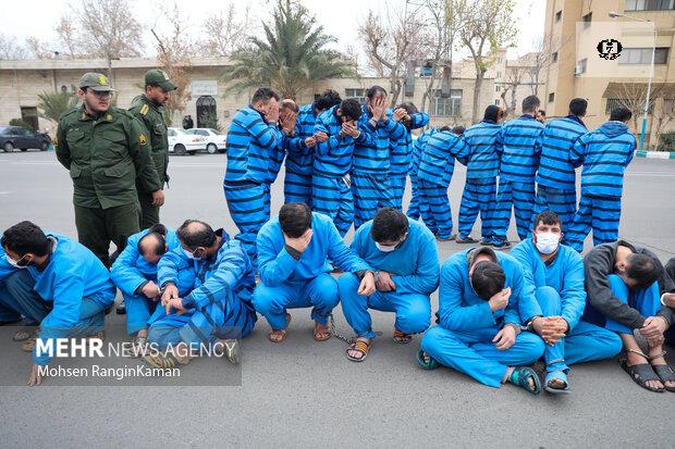 جمع&zwnj;آوری ۴۱ معتاد متجاهر در گرگان