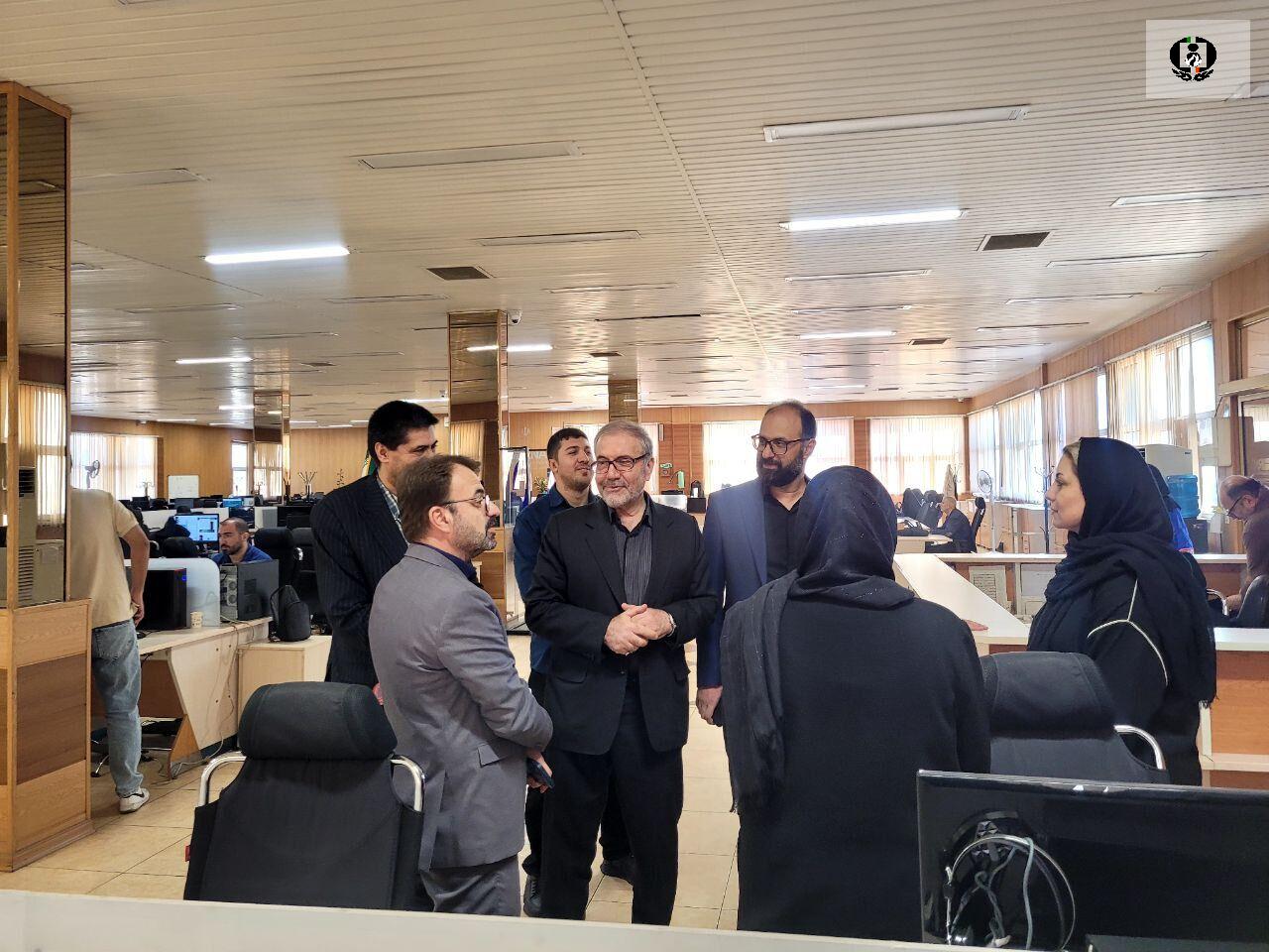 نماینده رئیس&zwnj;جمهور و دبیرکل ستاد مبارزه با مواد مخدر از ایرنا بازدید کرد