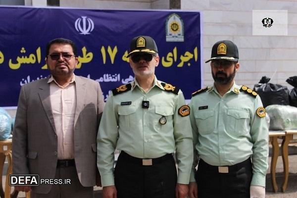 کشف بیش از ۴۰۰ کیلوگرم انواع مواد مخدر در مازندران