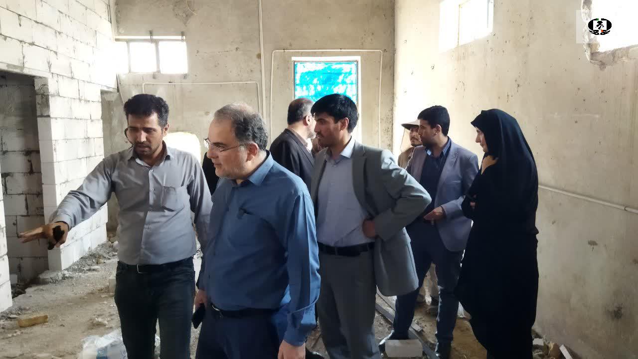 استاندار زنجان از مرکز در حال احداث ماده 16 استان بازدید کرد