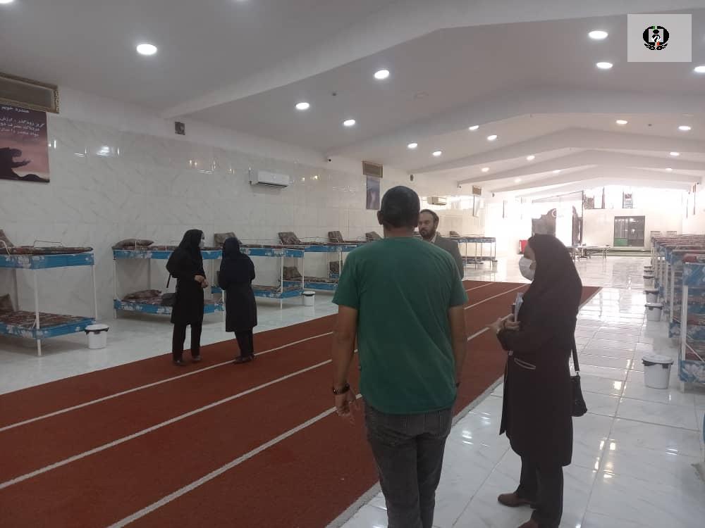 بازدید از مرکز درمانی و بازپروری معتادان ماده 16 شهرستان رباط کریم